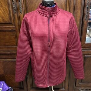 VOGO Athletica Scarlet and Sapphire Jacket